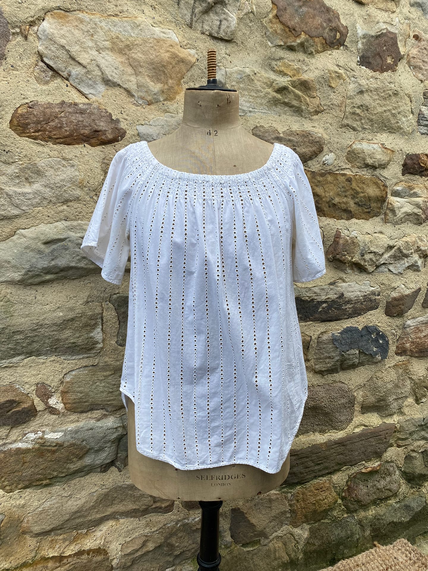 H&m peasant shop top